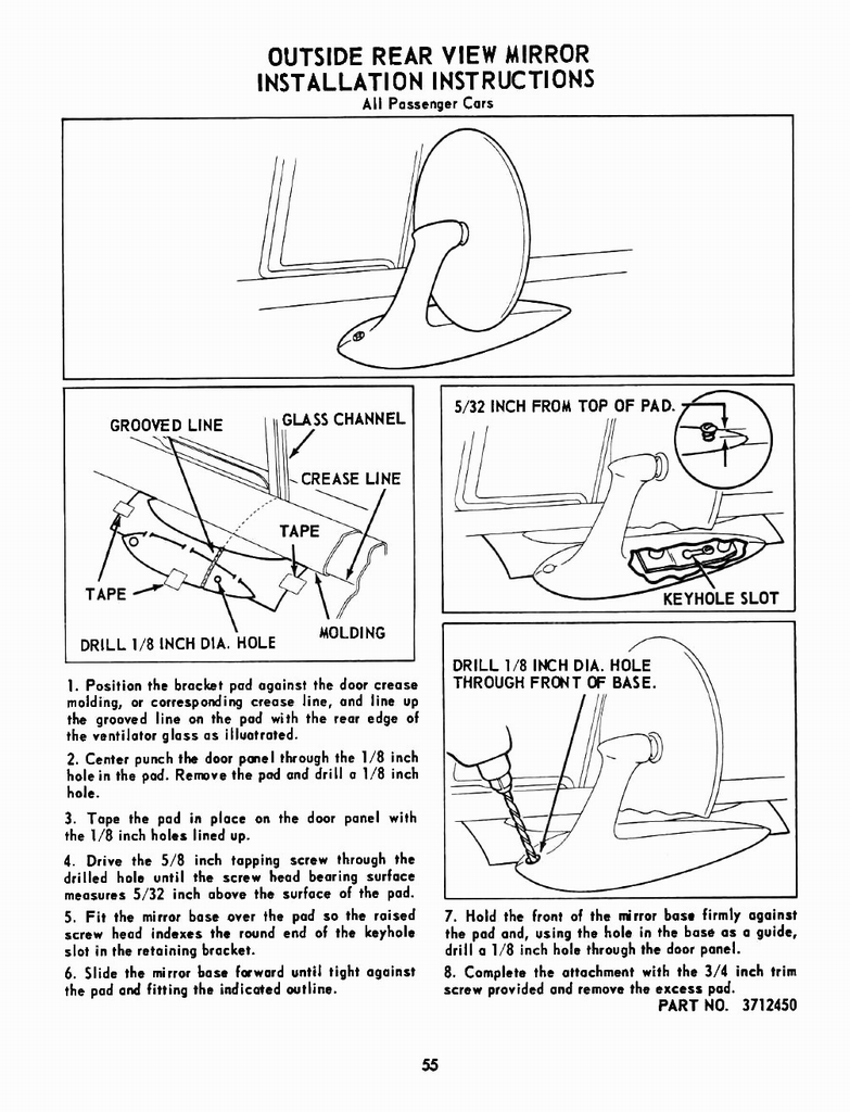1955 Chevrolet Accessories Manual Page 41